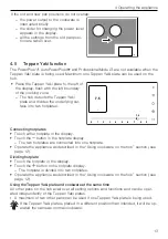 Preview for 13 page of V-ZUG 31093 Operating Instructions Manual