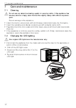 Preview for 12 page of V-ZUG 51074 Operating Instructions Manual