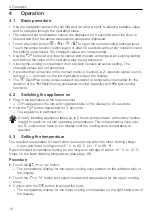 Предварительный просмотр 10 страницы V-ZUG 51102 Operating Instructions Manual