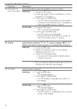 Предварительный просмотр 12 страницы V-ZUG 51102 Operating Instructions Manual