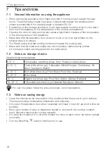 Preview for 18 page of V-ZUG 51102 Operating Instructions Manual