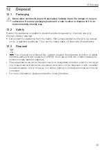 Preview for 25 page of V-ZUG 51102 Operating Instructions Manual