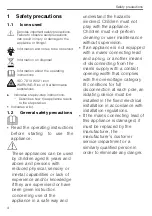 Preview for 4 page of V-ZUG 52004 Operating Instructions Manual