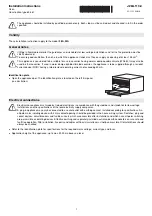 V-ZUG 60-381 Installation Instructions preview