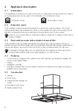 Preview for 8 page of V-ZUG 62019 Operating Instructions Manual