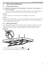 Preview for 15 page of V-ZUG 62019 Operating Instructions Manual