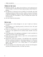 Предварительный просмотр 8 страницы V-ZUG 771 Operating Instructions Manual
