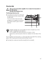 Preview for 43 page of V-ZUG 771 Operating Instructions Manual