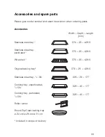 Preview for 69 page of V-ZUG 771 Operating Instructions Manual