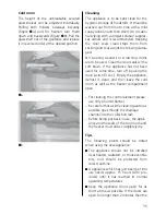 Preview for 37 page of V-ZUG 899 Operating Instructions Manual