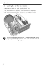 Предварительный просмотр 32 страницы V-ZUG Adora 55 S GS55Sdi Operating Instructions Manual