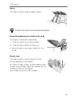 Preview for 29 page of V-ZUG Adora 55 S GS55Si Operating Instructions Manual