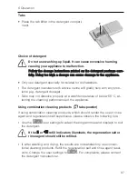 Preview for 37 page of V-ZUG Adora 55 S GS55Si Operating Instructions Manual