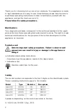 Предварительный просмотр 2 страницы V-ZUG Adora 55 S Operating Instructions Manual