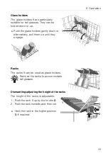 Preview for 33 page of V-ZUG Adora 55 S Operating Instructions Manual