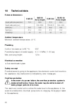 Preview for 66 page of V-ZUG Adora 55 S Operating Instructions Manual