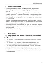 Preview for 7 page of V-ZUG Adora 55 SL Operating Instructions Manual