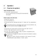 Предварительный просмотр 33 страницы V-ZUG Adora 55 SL Operating Instructions Manual