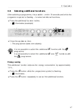 Предварительный просмотр 47 страницы V-ZUG Adora 55 SL Operating Instructions Manual