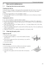 Preview for 25 page of V-ZUG Adora 60 N Operating Instructions Manual