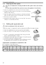 Предварительный просмотр 26 страницы V-ZUG Adora 60 N Operating Instructions Manual