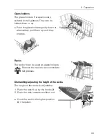 Предварительный просмотр 33 страницы V-ZUG Adora 60 S Operating Instructions Manual