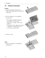 Preview for 40 page of V-ZUG Adora 60 S Operating Instructions Manual