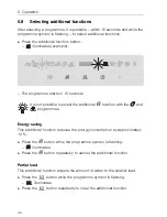 Preview for 44 page of V-ZUG Adora 60 S Operating Instructions Manual