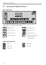 Preview for 16 page of V-ZUG Adora L Operating Instructions Manual