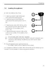 Предварительный просмотр 33 страницы V-ZUG Adora L Operating Instructions Manual