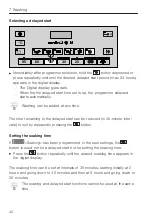 Предварительный просмотр 42 страницы V-ZUG Adora L Operating Instructions Manual