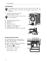 Предварительный просмотр 10 страницы V-ZUG Adora S 266 Operating Instructions Manual