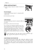 Предварительный просмотр 30 страницы V-ZUG Adora S 266 Operating Instructions Manual