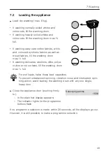 Предварительный просмотр 49 страницы V-ZUG Adora SL Operating Instructions Manual