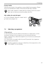 Предварительный просмотр 53 страницы V-ZUG Adora SL Operating Instructions Manual