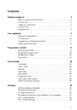 Предварительный просмотр 3 страницы V-ZUG Adora SLQ 267 Operating Instructions Manual