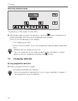 Предварительный просмотр 32 страницы V-ZUG Adora TL WP Operating Instructions Manual