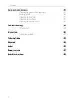 Предварительный просмотр 4 страницы V-ZUG Adora TL Operating Instructions Manual