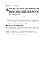 Предварительный просмотр 5 страницы V-ZUG Adora TL Operating Instructions Manual