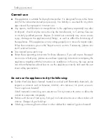 Предварительный просмотр 6 страницы V-ZUG Adora TL Operating Instructions Manual
