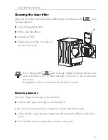 Предварительный просмотр 31 страницы V-ZUG Adora TL Operating Instructions Manual