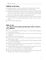 Preview for 7 page of V-ZUG Adora TLA Operating Instructions Manual