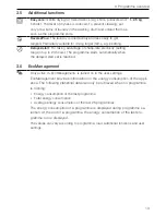 Предварительный просмотр 13 страницы V-ZUG Adora TS WP Operating Instructions Manual