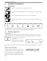 Предварительный просмотр 14 страницы V-ZUG Adora TS WP Operating Instructions Manual