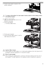 Предварительный просмотр 19 страницы V-ZUG AdoraDish V6000 OptiLift Operating Instructions Manual