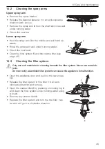 Предварительный просмотр 45 страницы V-ZUG AdoraDish V6000 OptiLift Operating Instructions Manual