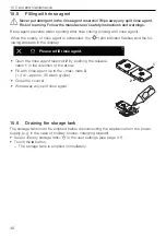 Предварительный просмотр 48 страницы V-ZUG AdoraDish V6000 OptiLift Operating Instructions Manual