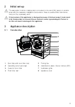 Предварительный просмотр 9 страницы V-ZUG AdoraDry V2000 Operating Instructions Manual