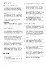 Preview for 6 page of V-ZUG AdoraWash V2000 Operating Instructions Manual