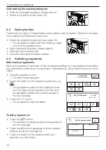 Предварительный просмотр 16 страницы V-ZUG AdoraWash V2000 Operating Instructions Manual